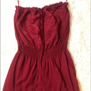 A red romper